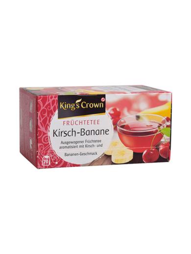 King's Crown Tea cseresznye-banán ízben