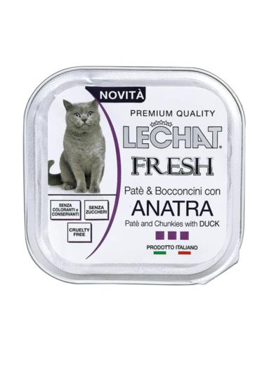 Lechat Fresh konzerv macskáknak, kacsapástétom