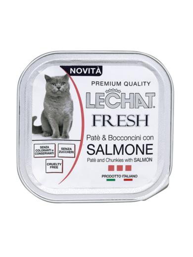 Lechat Fresh konzerv macskáknak, lazacpástétom