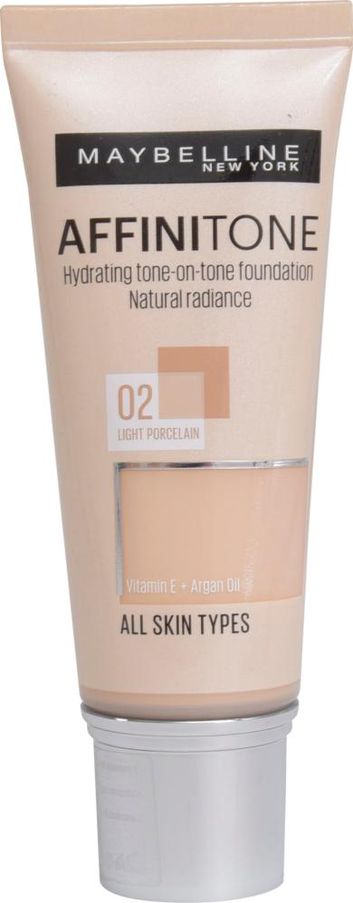 Maybelline Affinitone alapozó /02 Light Porcelain