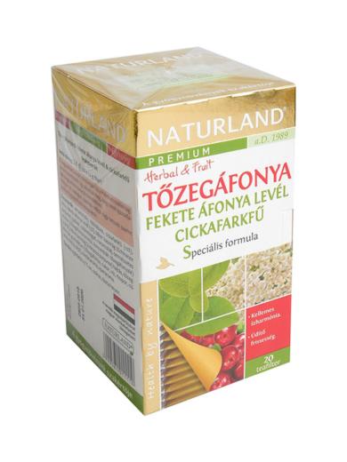 Naturland premium tozegaf+feketeaflev+cicka tea
