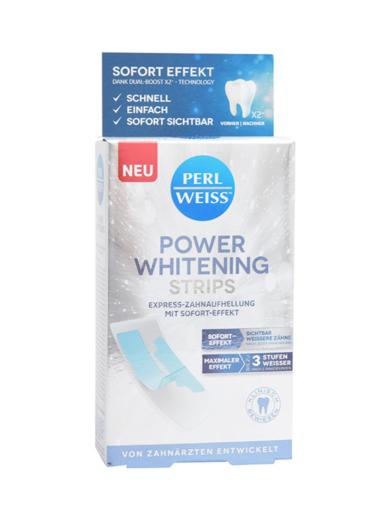 Perlweiss Power Whitening Strips fogfehérítő csíkok