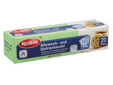 Rubin 1L Frissentartó Tasak