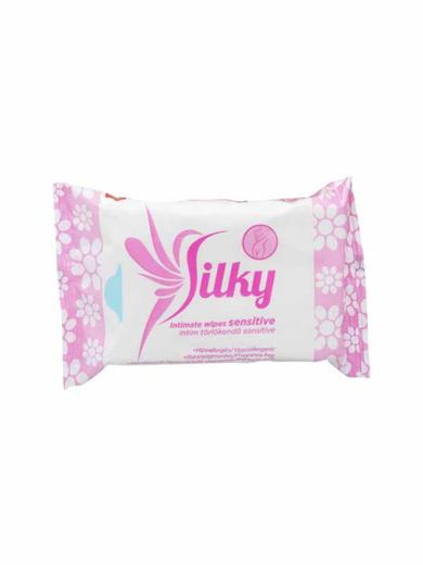 Silky intim törlőkendő sensitive