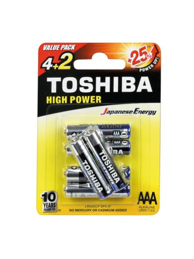 Toshiba AAA Alkáli Elem