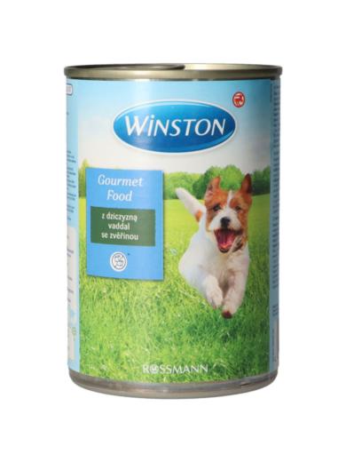 Winston Fenséges Menü konzerv kutyáknak, vadhússal