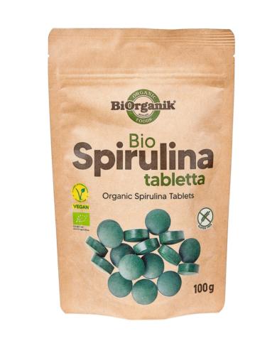 BIO spirulina tabletta 100g