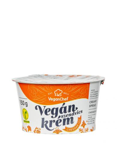 VeganChef kenhető növényi krém cheddar 150g