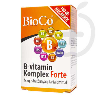BioCo B-vitamin Komplex Forte Megapack tabletta