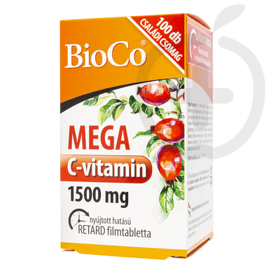 BioCo Mega C-vitamin 1500 mg Retard filmtabletta