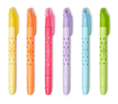 Legami szövegkiemelő, radír végű, 6-szín/szett STATIONERY