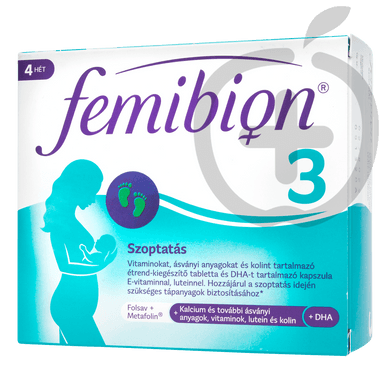 Femibion 3 szoptatás étrend-kiegészítő filmtabletta+ kapszula