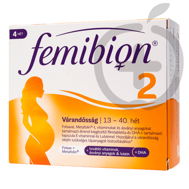 Femibion 2 Várandósság étrend-kiegészítő filmtabletta +kapszula