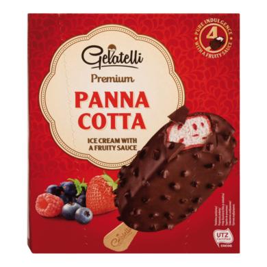 Gelatelli Pálcikás jégkrém Pannaa Cotta 4x90 ml