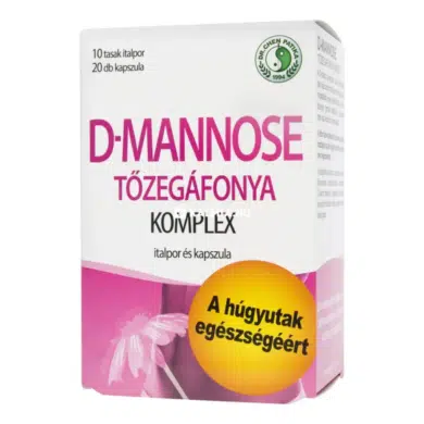 Dr. Chen D-Mannose tőzegáfonya komplex italpor és kapszula 10 + 20 db