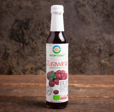 Bio Food bio tőzegáfonya szirup 250ml