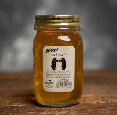 Bögrés akácméz 570 g