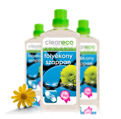 Cleaneco organikus folyékony szappan (púder illattal)