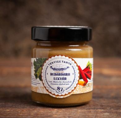 Fahéjas rebarbara lekvár 210 ml