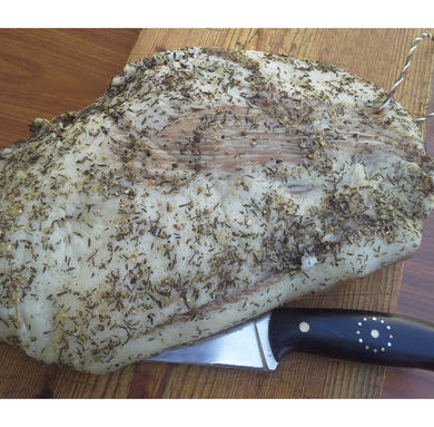 Guanciale - fűszeres tokaszalonna