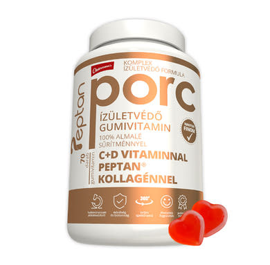 PORC ízületvédő gumivitamin (70db) – több, mint 1 havi adag