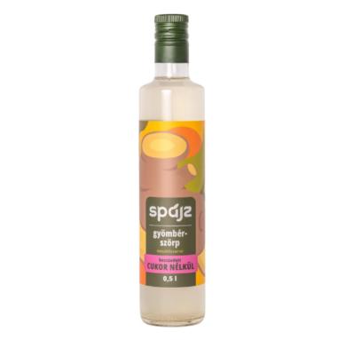 Cukormentes gyömbérszörp édesítőszerrel 500 ml
