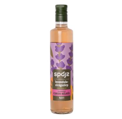 Cukormentes levendulavirág szörp édesítőszerrel 500 ml