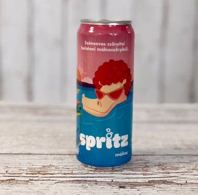 Spritz málna ízű szénsavas szörpital