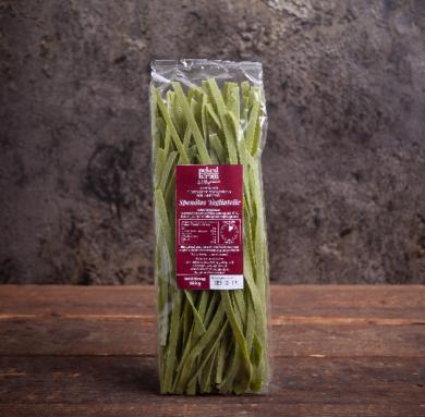 Fürjtojásos spenótos tagliatelle