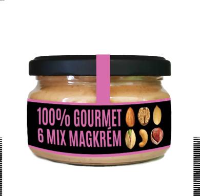 100% Gourmet 6 Mix Magkrém 200 g