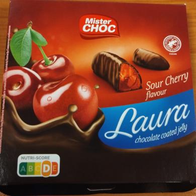 Mister Choc Zselés csokoládé meggyes