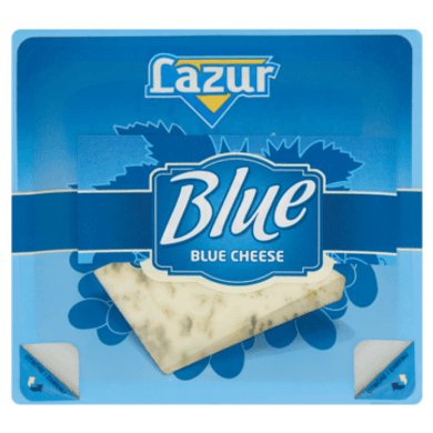 Lazur blue márványsajt, szeletelt