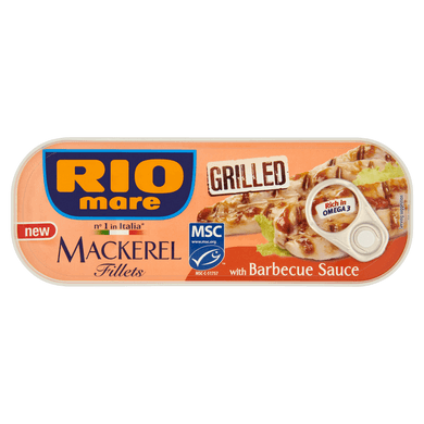 Rio Mare grillezett makrélafilé barbecue mártásban