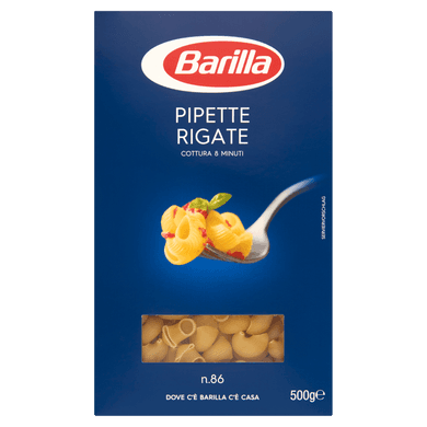 Barilla Pipette Rigate apró durum száraztészta