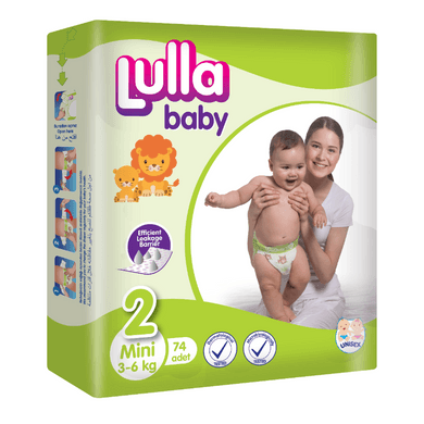 Lulla Baby nadrágpelenka S2 3-6 kg mini