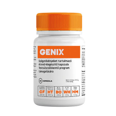 Genix étrend-kiegészítő kapszula testsúlycsökkentő