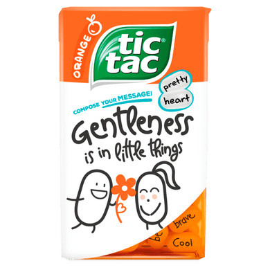 Tic Tac Orange narancsízű cukordrazsé