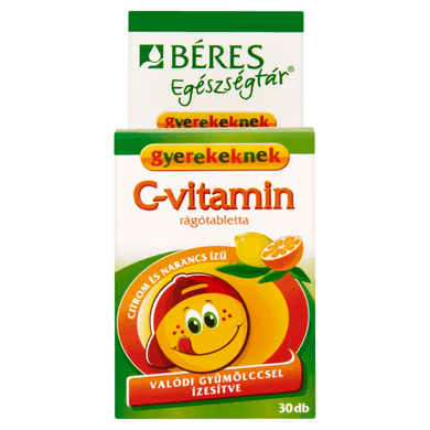 Béres Egészségtár C-vitamin rágótabletta gyerekeknek
