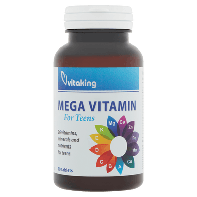 Vitaking tabletta mega vitamin for teen