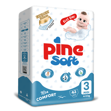 Pine Soft Advantage nadrágpelenka S3 4-9kg midi