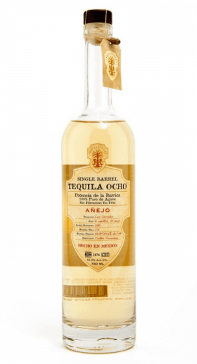Ocho Single Barrel Anejo tequila 54,6%
