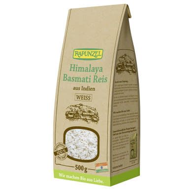 Rapunzel Basmati rizs Himalaya, fehér BIO