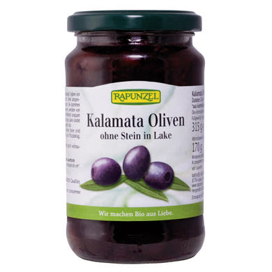 Rapunzel Kalamata olíva magozott, lében BIO