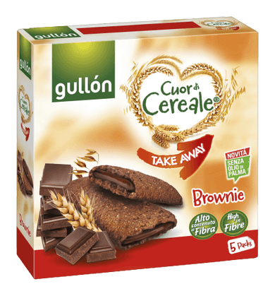 Gullón Brownie töltelékes szelet