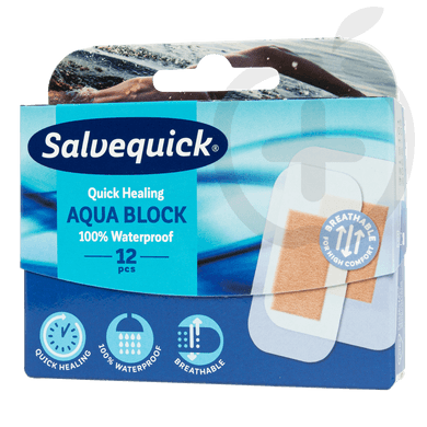 Salvequick Aqua Block vízálló ragtapasz