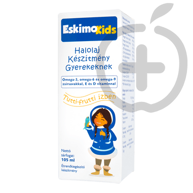 Eskimo Kids halolaj oldat gyerekeknek tutti-frutti ízben