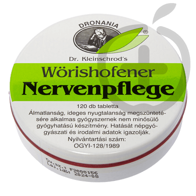Wörishofener Nervenpflegen nyugtató tabletta 120 db