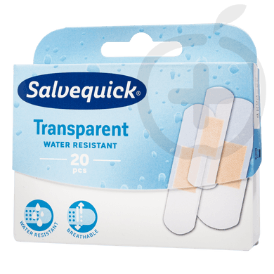 Salvequick átlátszó és flexibilis ragtapasz