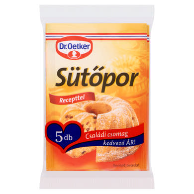 Dr. Oetker sütőpor 5 x