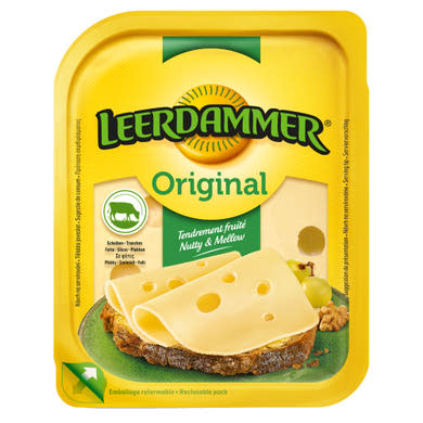 Leerdammer Original zsíros félkemény, szeletelt sajt